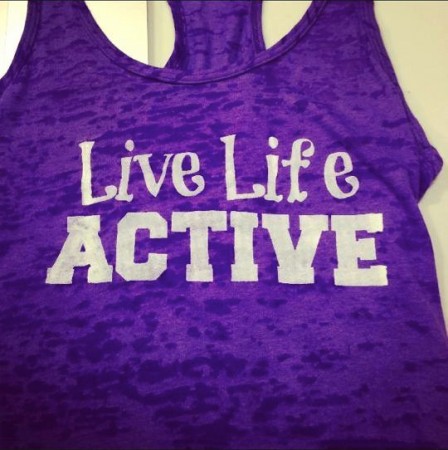 Live Life Active Tank Top