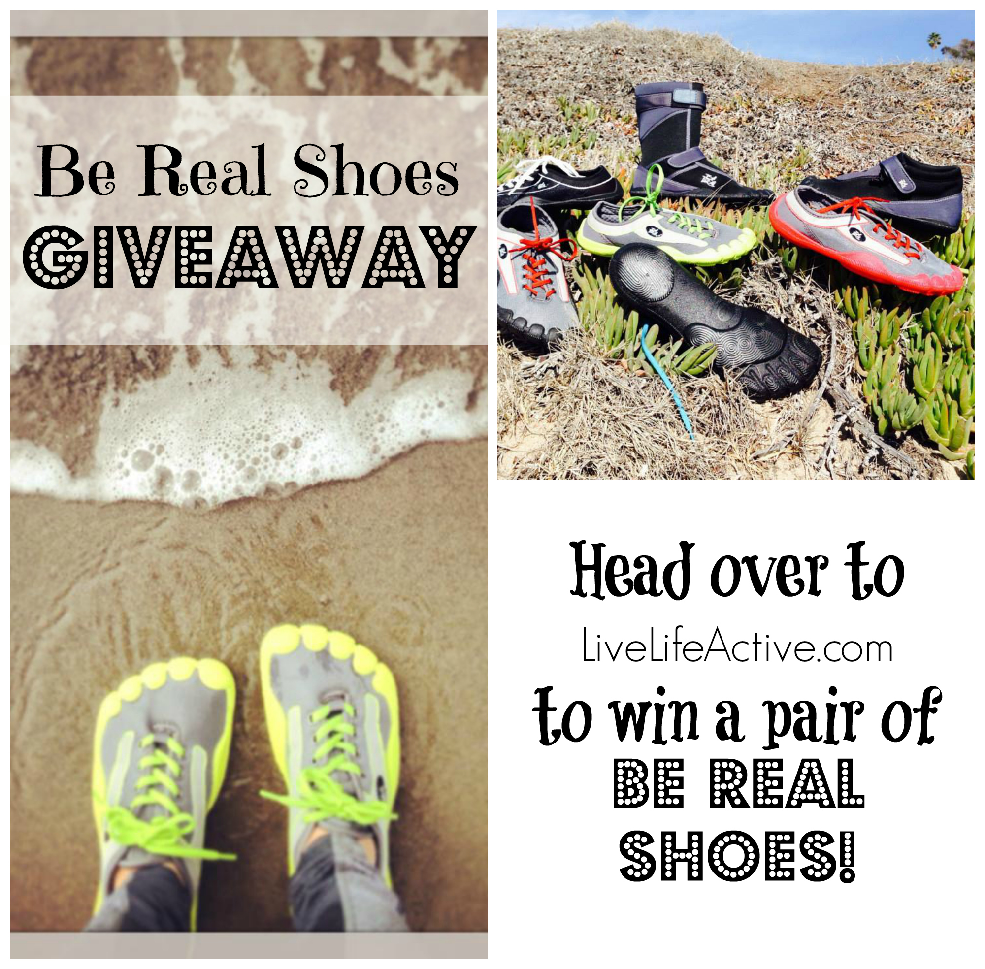 be real shoes giveaway