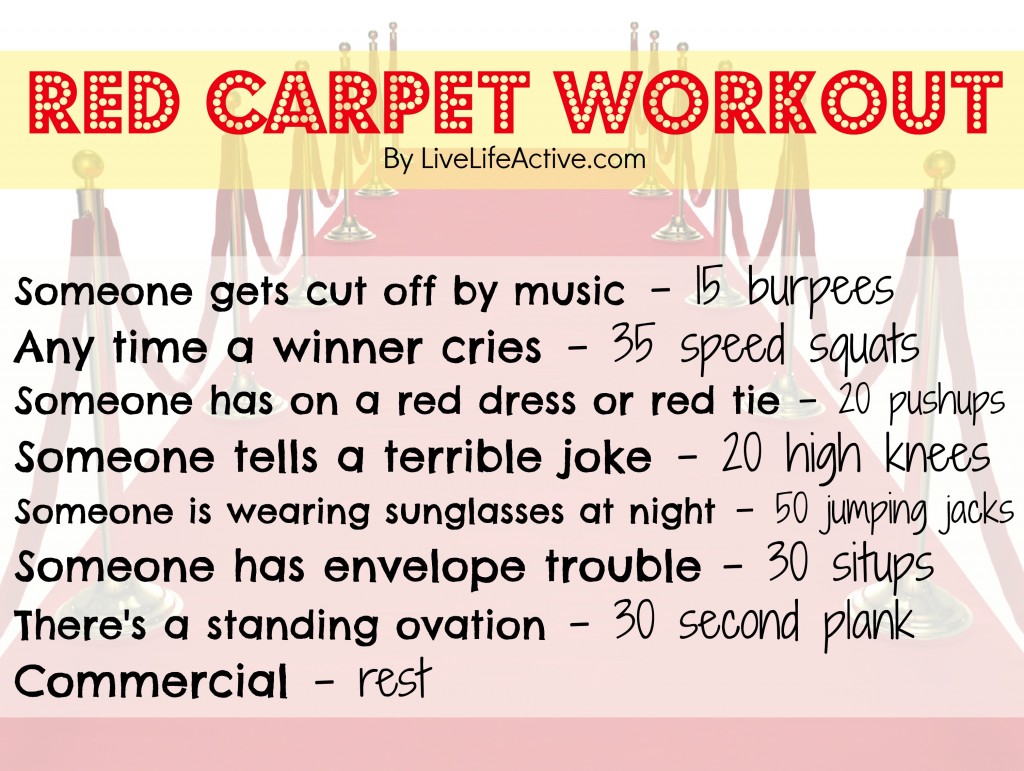 Red Carpet Workout by Live Life Active