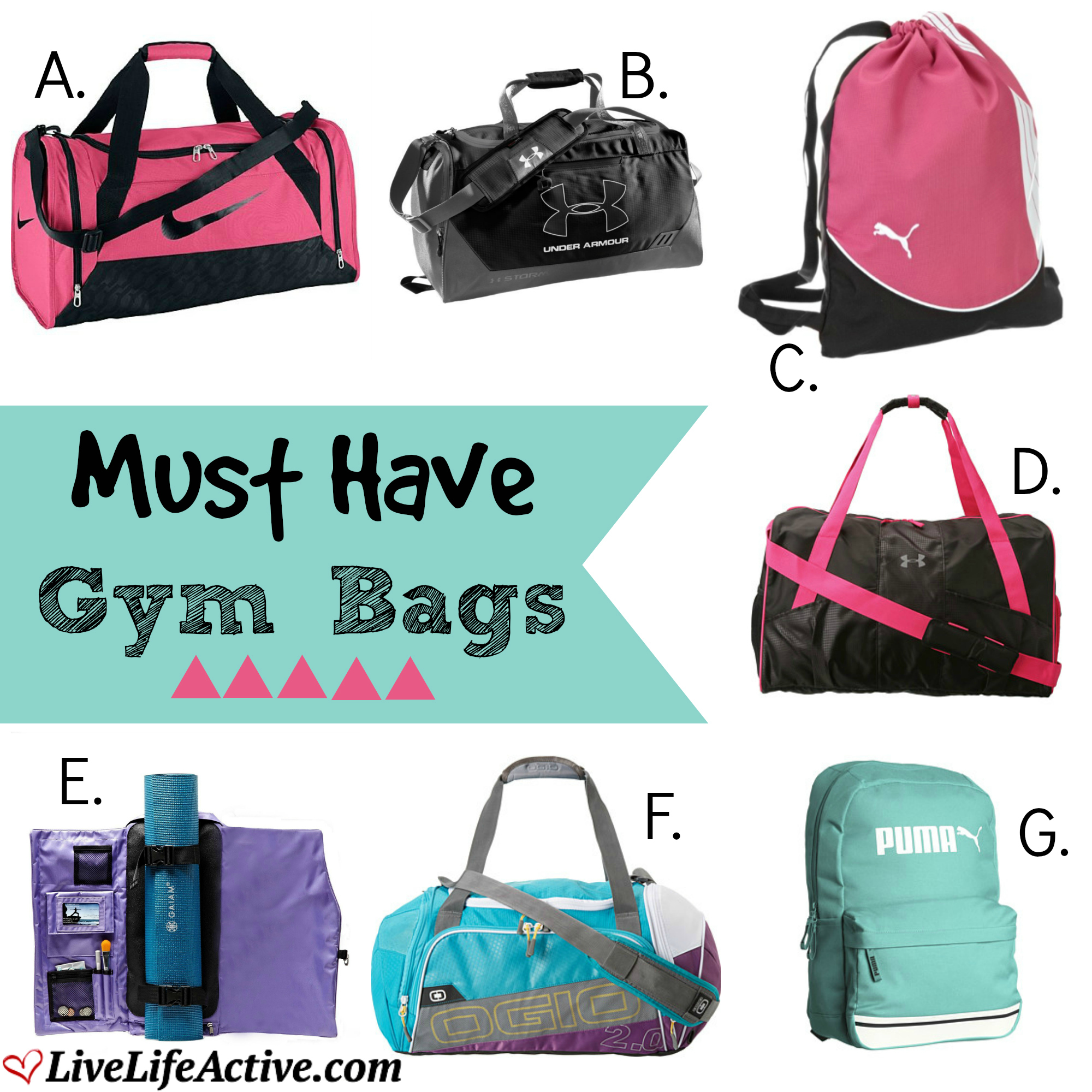 Must Have Gym Bags!