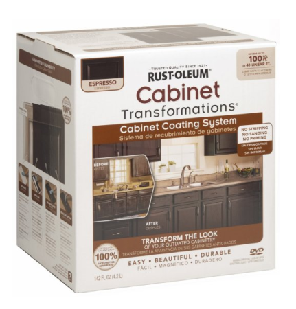 Rustoleum kit Painting Kitchen Cabinets - expresso