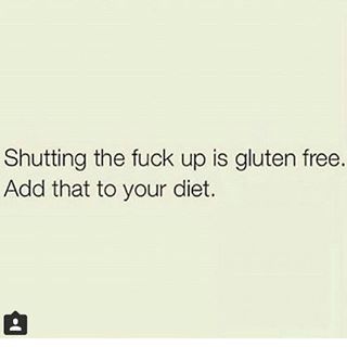 funny quote gluten free
