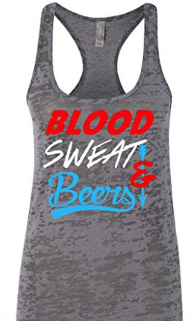 Blood Sweat and Beers tank