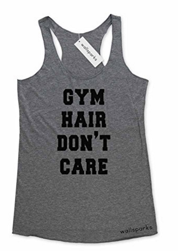 Gym hair dont care tank