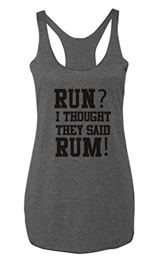 Run? I thought they said rum tank