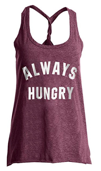 always hungry workout tank