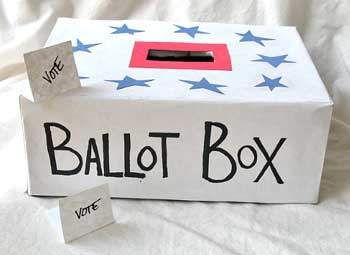 DIY ballot box