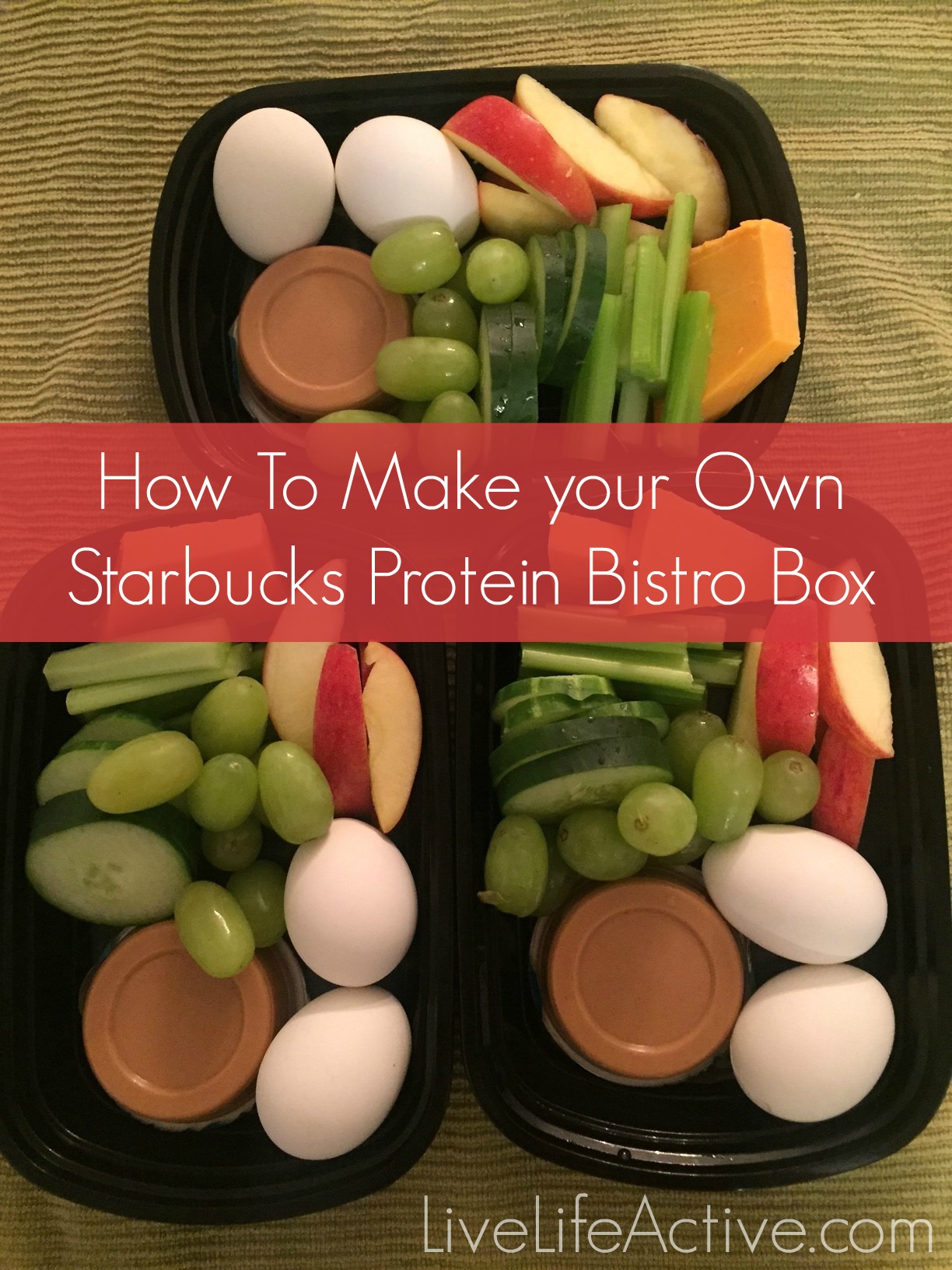 Make Your Own Starbucks Protein Bistro Box LLA