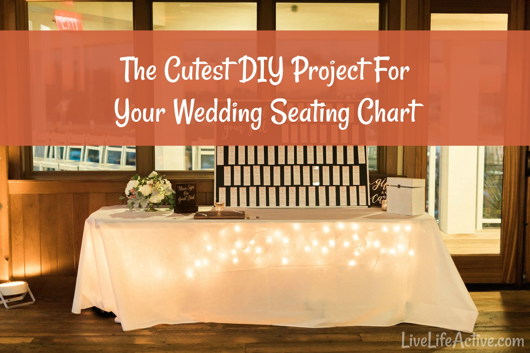 The cutest diy project for your wedding seating chart