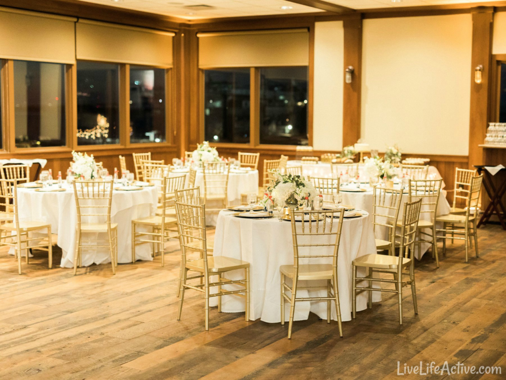 Charleston Harbor Resort Fish House Yacht Club Wedding Reception