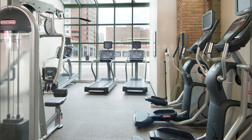 Crowne Plaza hotel indianapolis IHG hotel gym review