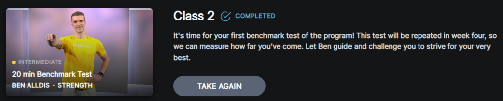the stronger you benchmark test